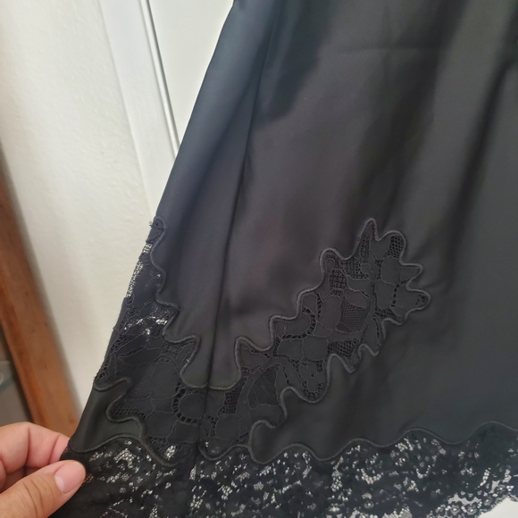 Princess Polly Aloura Spliced Black Lace Mini Dress - Picture 6 of 10